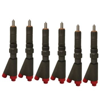 6pcs Fuel Injector AR53091 SE500098 SE501107 AR51985 John Deere Engine 6404 Tractor 4320 4430 4520 4620 7020 Harvester 5200 5400 Loader JD644A 644A Combine 6602 7700 Excavator 690 690B
