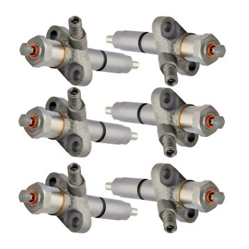 6pcs Fuel Injector D8NN9F593BA for Ford New Holland