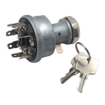 Ignition Switch with 2 Keys RE45963 For John Deere