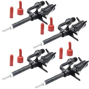 4pcs Pencil Fuel Injector 974F9E527DB For Ford