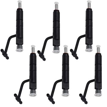6pcs Fuel Injector 107-3651 10R-7589 for Caterpillar