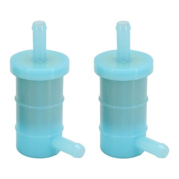 2 PCS 1/4'' In-Line Fuel Filter 49019-1083 For Kawasaki
