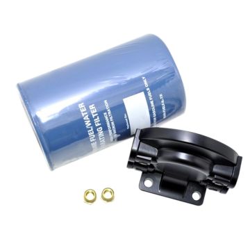 10-Micron 90GPH Fuel Water Separating Filter Kit Assembly with Mounting Bracket MAR-10MAS-00-00 For Yamaha 
