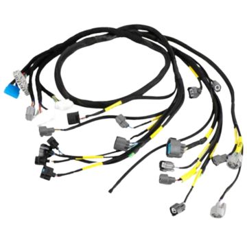 Engine Harness CNCH-OBD2-1 Honda Civic Integra B16 B18 D16 OBD2 Budget D & B-series Tucked