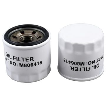 M806419 Oil Filter 2 PCS M806418  Compatible with John Deere 500 570 575 670 675 770 790 870 1070 1515 1445 1545 1545 1565 1570 2025R 2027R 2032R 2036R 3005 3032E 3033R 4005 4044M 4049M