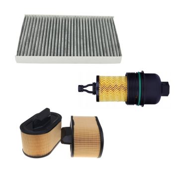 3pcs Air Filter 1pc Oil Filter Set 670005021 For Maserati