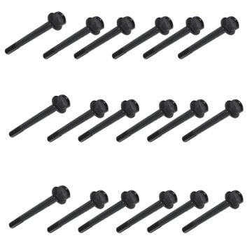 18 PCS Cylinder Head Bolt 129900-01200 For Komatsu