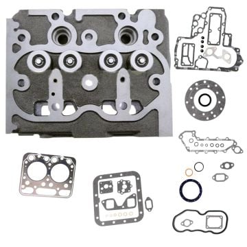 Cylinder Head Assembly and Full Gasket Set BSU501 For Kubota