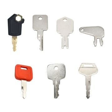 7Pcs Ignition Key Set For Case