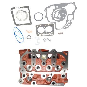 Complete Cylinder Head Assy and Full Gasket Set for Kubota