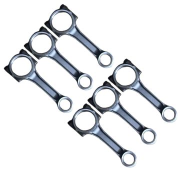 6 PCS Connecting Rod 6136-32-3101 Komatsu Engine 4D105 6D105 4D105-5B 4D105-5C 4D105-5D 4D105-5G 4D105-5H 4D105-5J 4D105-5K 4D105-5M 4D105-5N 4D105-5P 4D105-5T 6D105-1BB 6D105-1C 6D105-1F 6D105-1L 6D105-1M-A 6D105-1M-AM 6D105-1M-F 6D105-1M-P 
