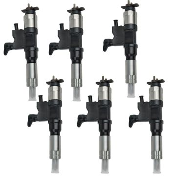 6pcs Fuel Injector 095000-6395 For Denso 