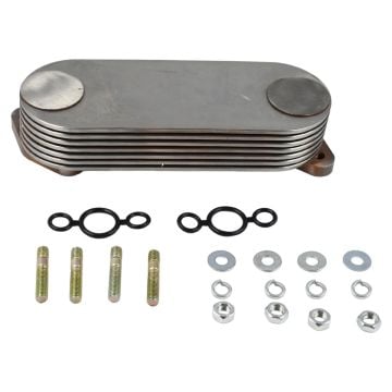 Oil Cooler with Bolts 2486A970 2486A991 Perkins 1004-4 1004-4T 135Ti 1004-40 1004-40T 1004-40TW 1004-42
