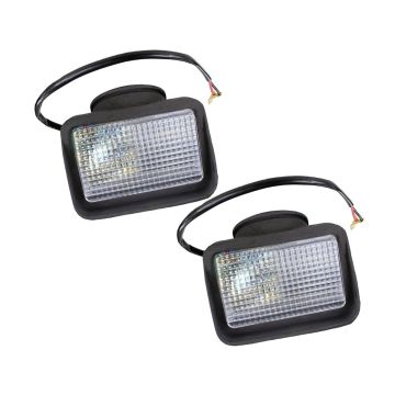 2 PCS Headlight Assembly 6577801 Bobcat Excavator 319 320 321 322 323 324 325 328 331 334 335 337 341 425 428 430 435 E14 E16 E26 E32 E42 E45 E50 E55 Skid Steer Loader 450 453 463 553 653 751 753 763 773 7753 853 863 864 873 953 963 S70