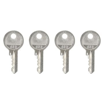 Ignition Keys 455 4pcs 104466 For Skyjack