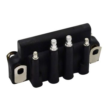 Dual Spark Plug Ignition Coil 583740 For Johnson Evinrude