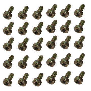 30pcs Spline Screw Bolt 9022-341-0980 For Stihl