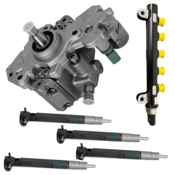 Fuel Injector Pump Common Rail Injector Kit 7275454 For Bobcat