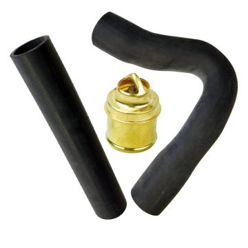 Upper and Lower Radiator Hose Thermostat Kit 2N8260 8N8286 B2NN8575A For Ford
