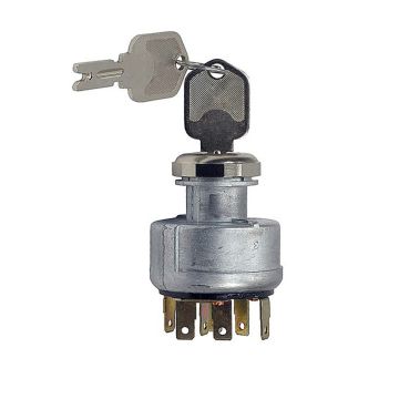 3 Position Ignition Starter Switch with Momentary Start and Universal Type Die-Cast Housing 31-297 For Pollak 