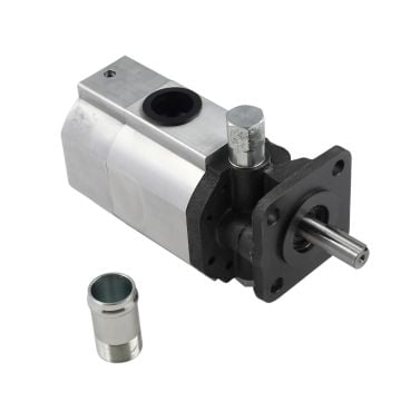 2-Stage Log Splitter Wood Hydraulic Pump 14GPM 3045PSI 1/2'' NPT Thread 4 Bolt Hole CBNA-13/1.8 For 30-Ton Log Splitter 107040