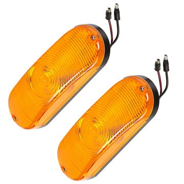Amber Lamp 2pcs D135384 For New Holland