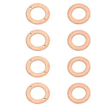 4Pcs Cylinder Injector Seal Kit For Kubota