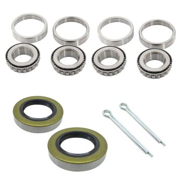 Front Axle Wheel Hub Bearings Seal Kit 70895G01 For EZGO