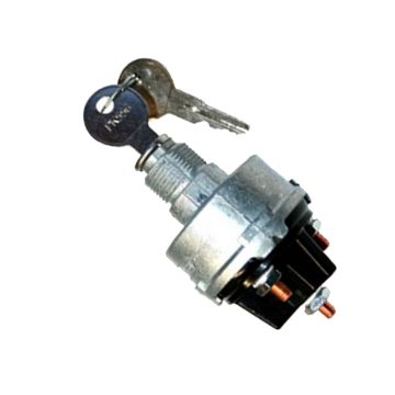 Ignition Switch with Keys 641833 529713 80641833 8641833 New Holland Skid Steer Loaders C175 C185 C190 L35 L120 L125 L140 L150 L160 L170 L175 L180 L185 L190 L250 L255 L325 L425 L445 L451 L452 L454