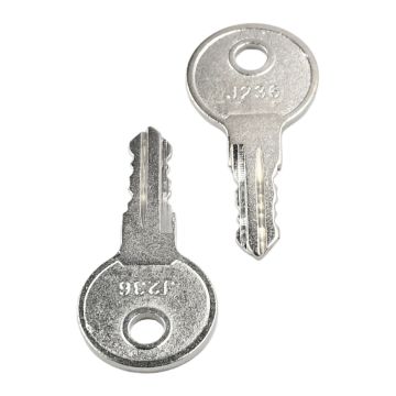 2pcs Door Lock Keys J236 J236-A