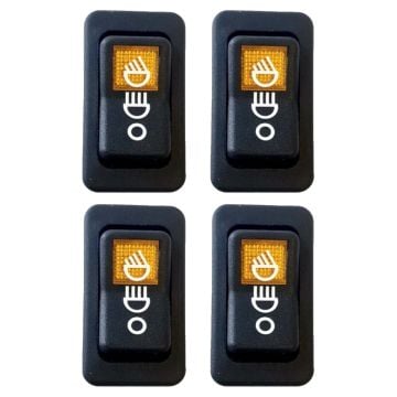 4pcs Head Light Switch 6665315 For Bobcat 