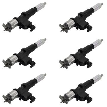 6 Pcs Fuel Injector 8981675562 for Isuzu 