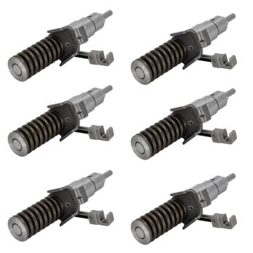 6 Pcs Fuel Injector 127-8207 for Caterpillar