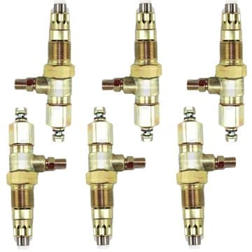 6 PCS Fuel Injector 515300-0391 for Isuzu 