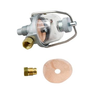 Glass Fuel Sediment Bowl Assembly AT326991 For John Deere