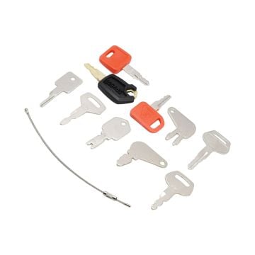 10PCS Ignition Keys Set D250 For Caterpillar