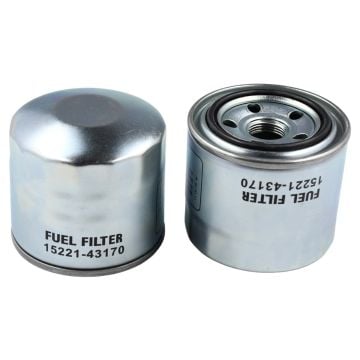 2PCS Fuel Filter 15521-43080 For Kubota