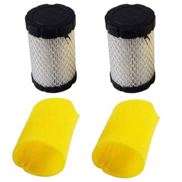 Air Filter Cleaner 2pcs 102-012 For Briggs & Stratton