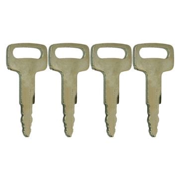 4pcs Ignition Key 1A For Nissan Forklift