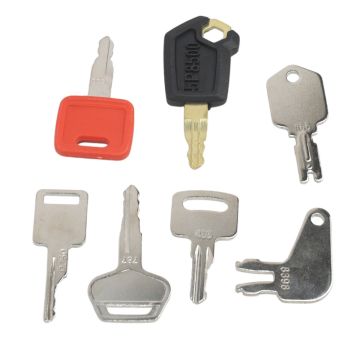 7PC Ignition Key Set 5P-8500 For John Deere