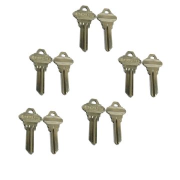 Key Blank 10pcs SC-1 Locks Home Professional Use 