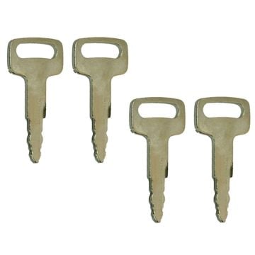 4Pcs Ignition Key 1A Nissan Forklift