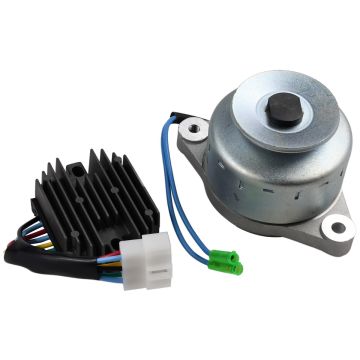 12V 14A Alternator and Regulator 09230754 15351-64600  for Kubota