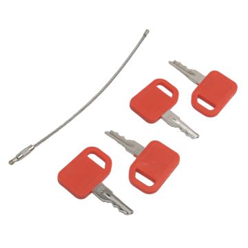 4 PCS Ignition Key T209428-A For John Deere