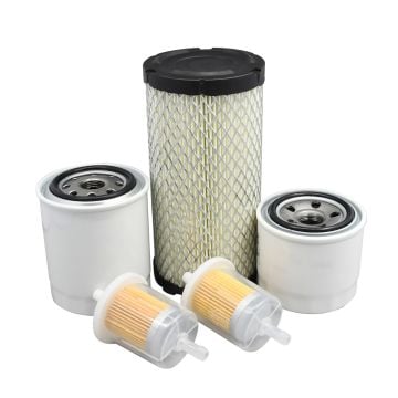 Maintenance Filter Kit Air Oil Fuel Engine HH150-32430 For Kubota