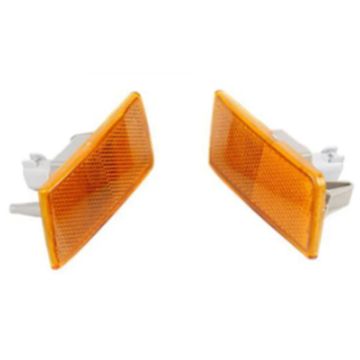 Left & Right Front Bumper Side Turn Signal Lamp Marker 04805860AA for Chrysler
