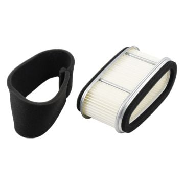 Air Filter 11013-1214 & Pre Filter for John Deere 180 185 260 GT262 GT275 LX186 for Kawasaki FC540V PA540V Engine, Replace for Kawasaki 11013-2014 11013-2098 11013-2143 John Deere M70128 M97266