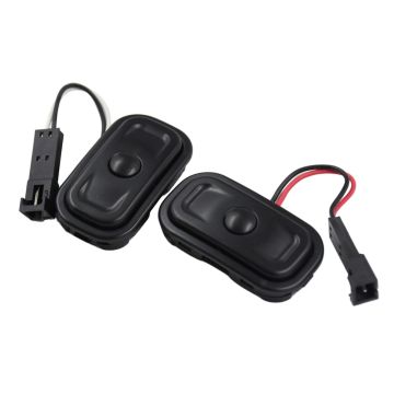 2 Pcs Steering Wheel Radio Control Switch 56046098AD For Chrysler