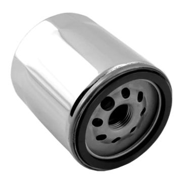 Chrome Oil Filter DS-275108 For Harley Davidson