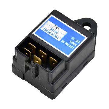 Timer Lamp Time Relay 15694-65990 1569465990 Kubota Excavator KH-36 KH-41 KH-51 KH-51H Diesel Generator KJ-S130D-USA KJ-S130DX-USA Wheel Loader R310 R310BH R410 R410B Tractor GV-1125Q-60-KTC GV-3190Q-60 Engine D722 D902 D905 D1005 D1105 D1305 D1403